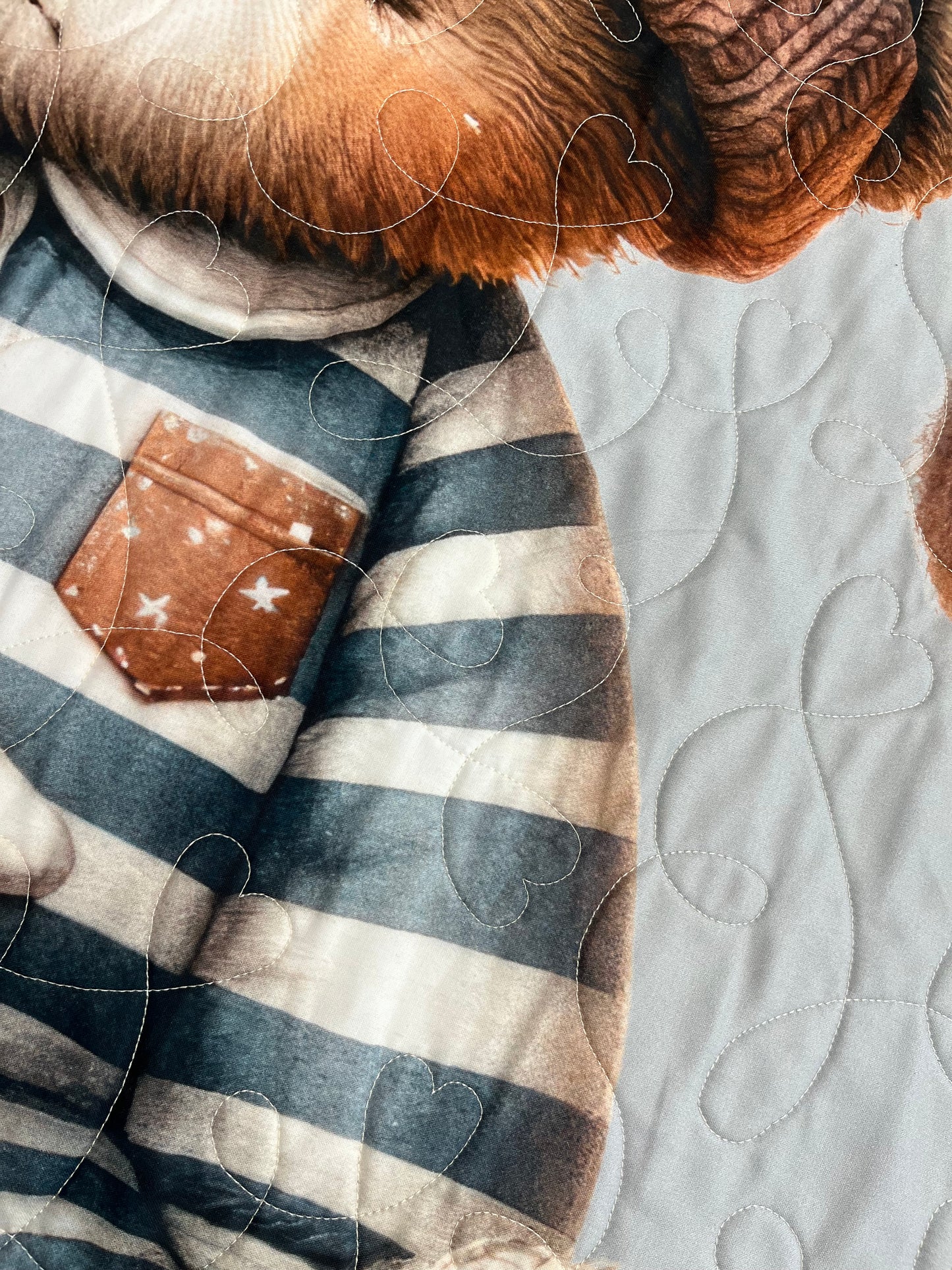 Bedtime Bear - winter fleece version