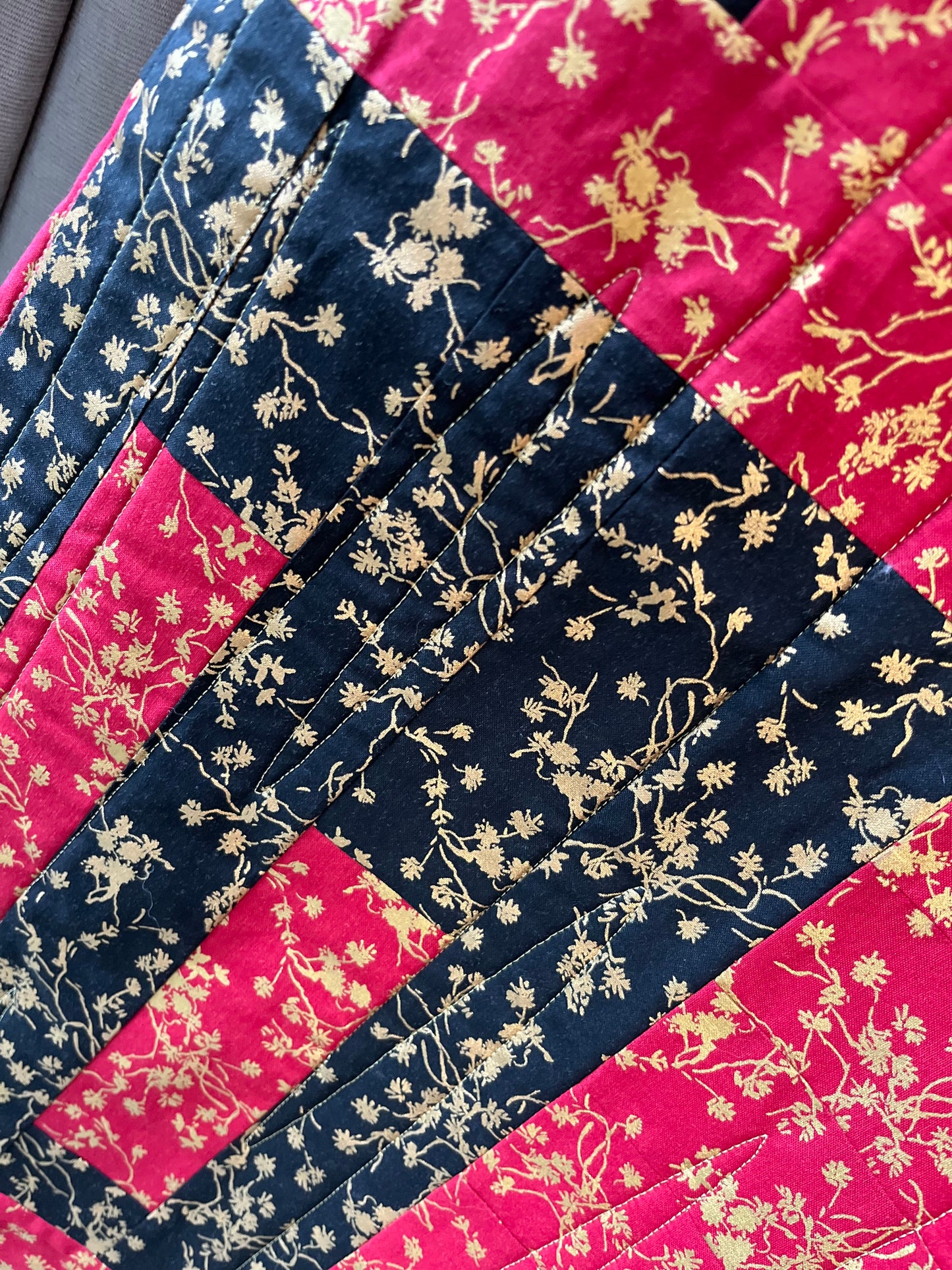 Cherry Blossoms - Red & Black